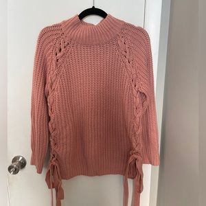 Sweater with Braided Detail